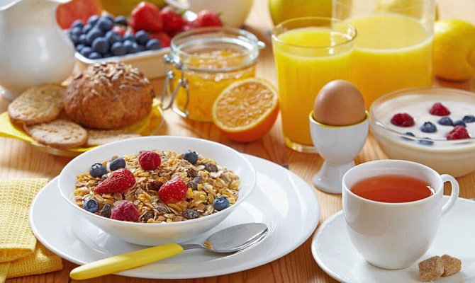 Здоровый завтрак
