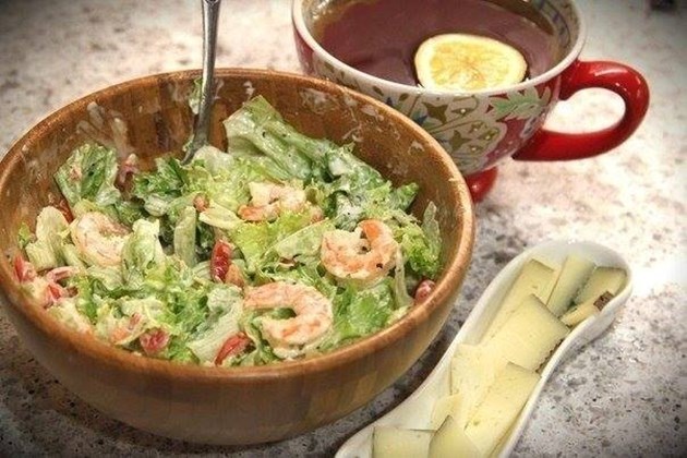 Легкий диетический салат