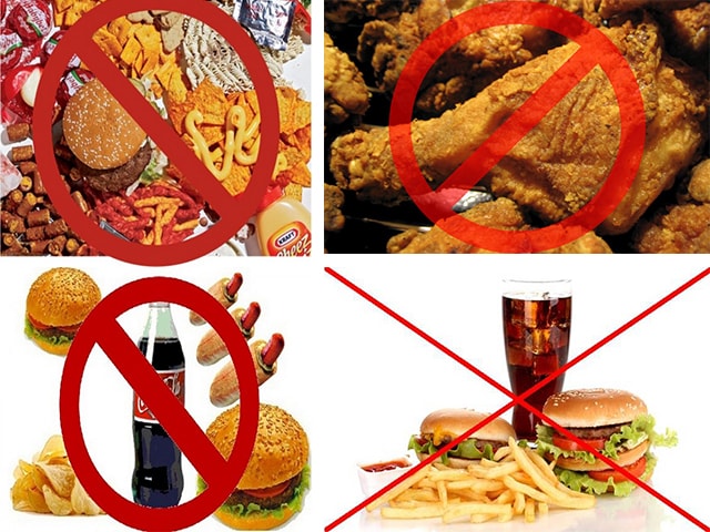 Запрещенные продукты