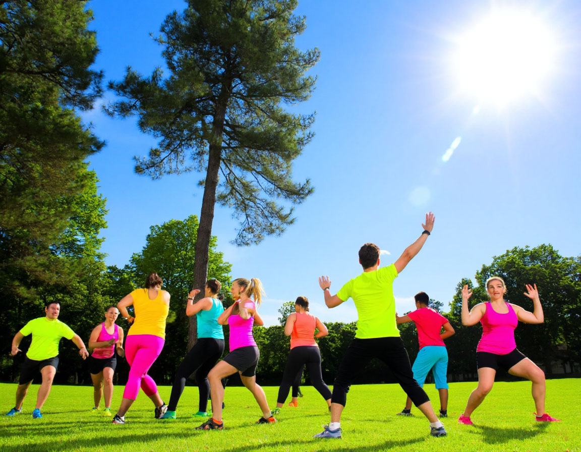 Динамичные упражнения на свежем воздухе для сжигания жира