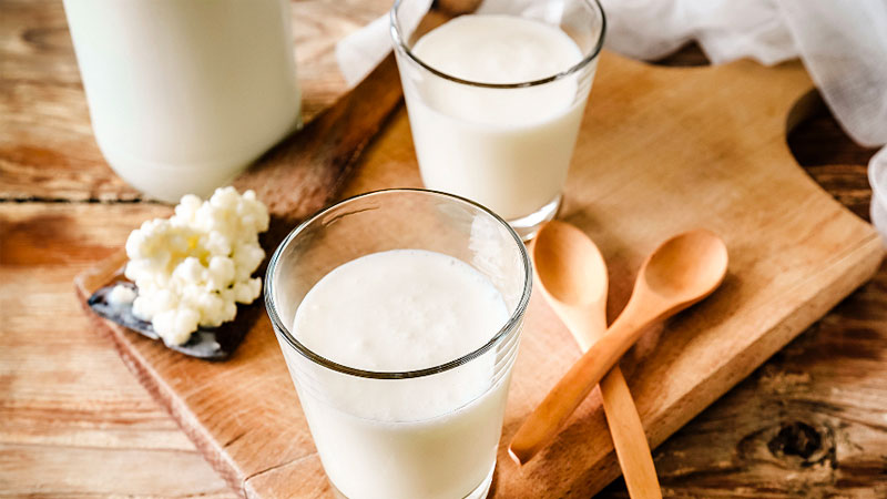 Обезжиренный кефир