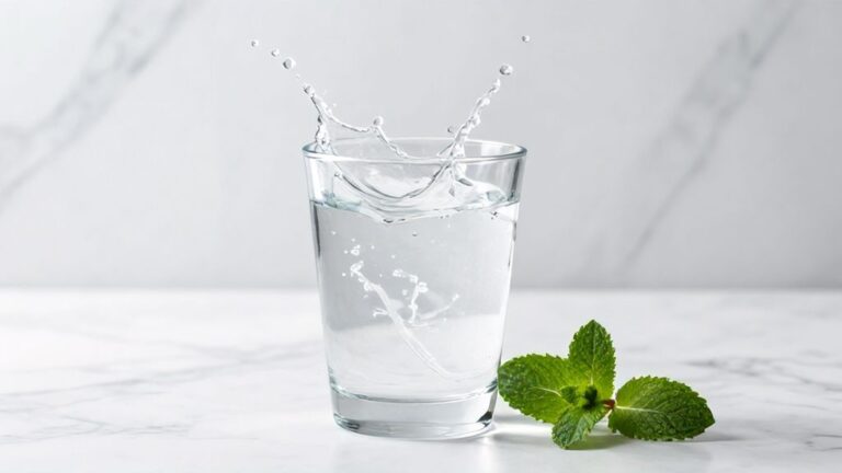 Стакан чистой питьевой воды