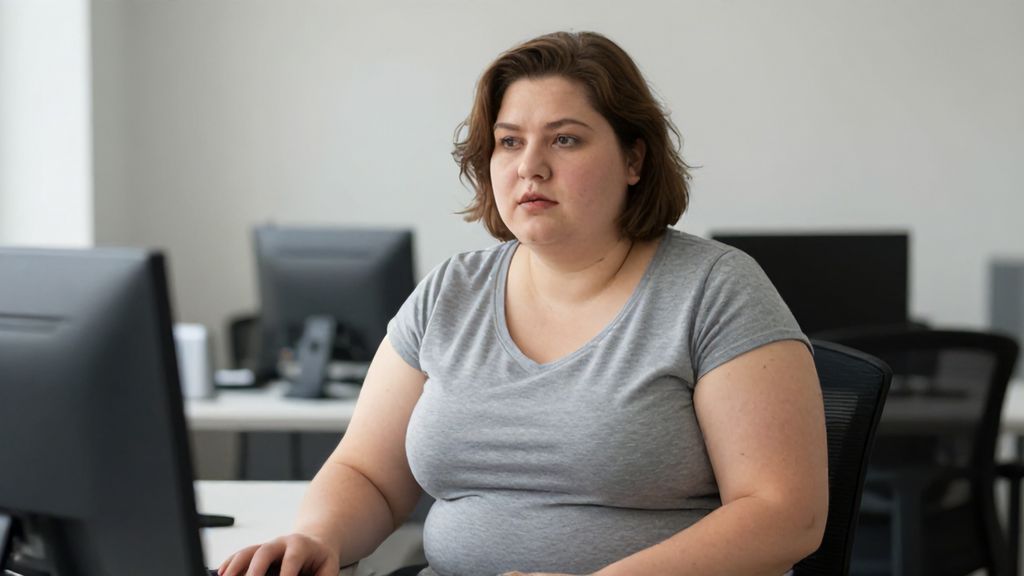 Как похудеть при сидячей работе