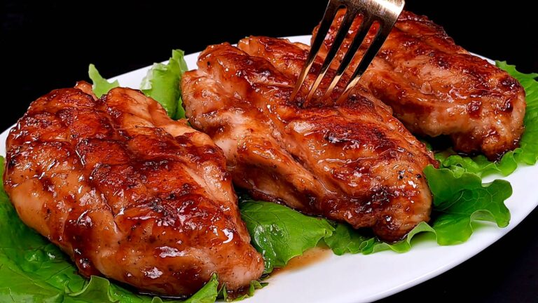 Приготовленная куриная грудка