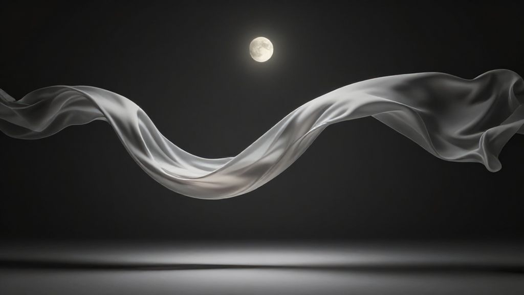 Абстрактная визуализация близости и гармонии в паре