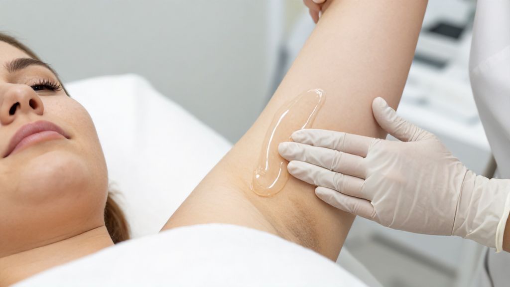 Уход за кожей подмышек в кабинете косметолога