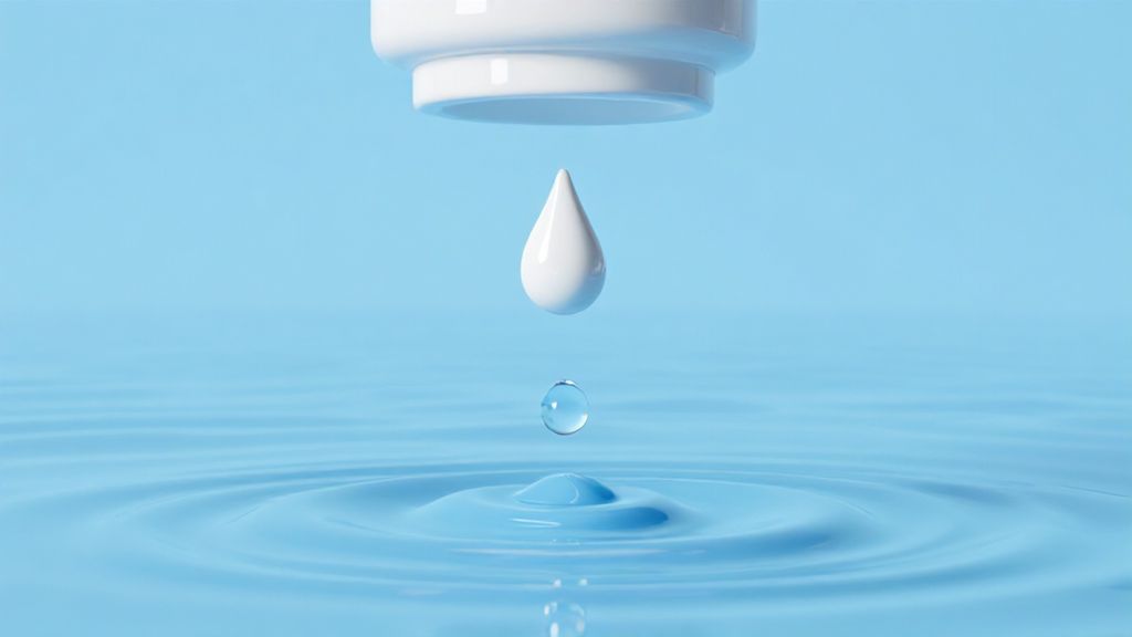 Концептуальное изображение чистоты и физиологических процессов