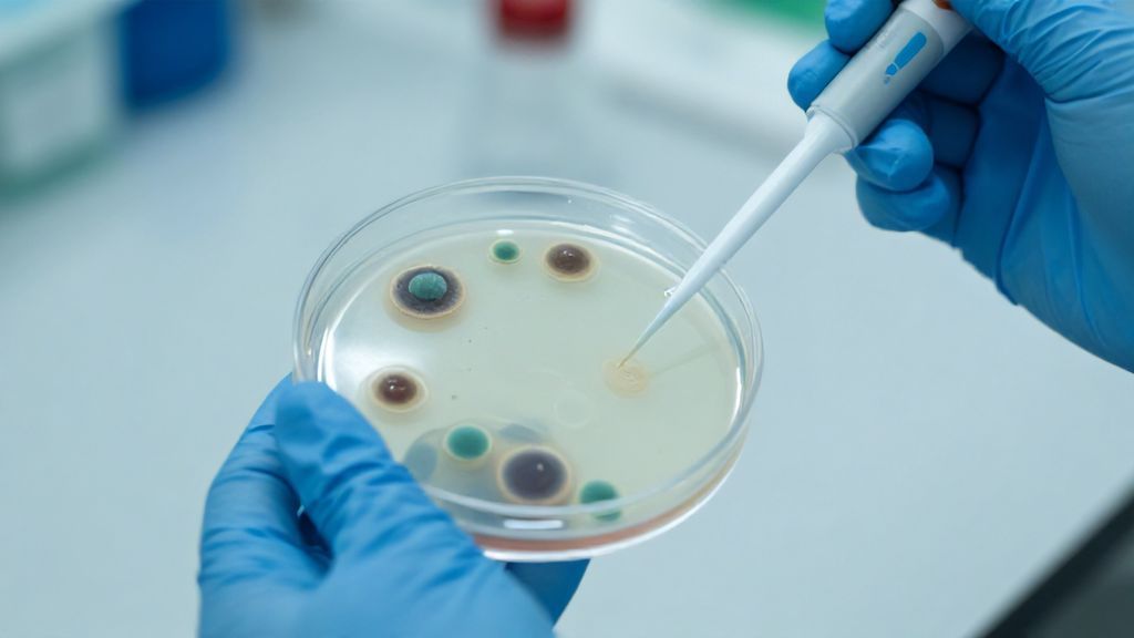 Лабораторное исследование чувствительности бактерий к антибиотикам